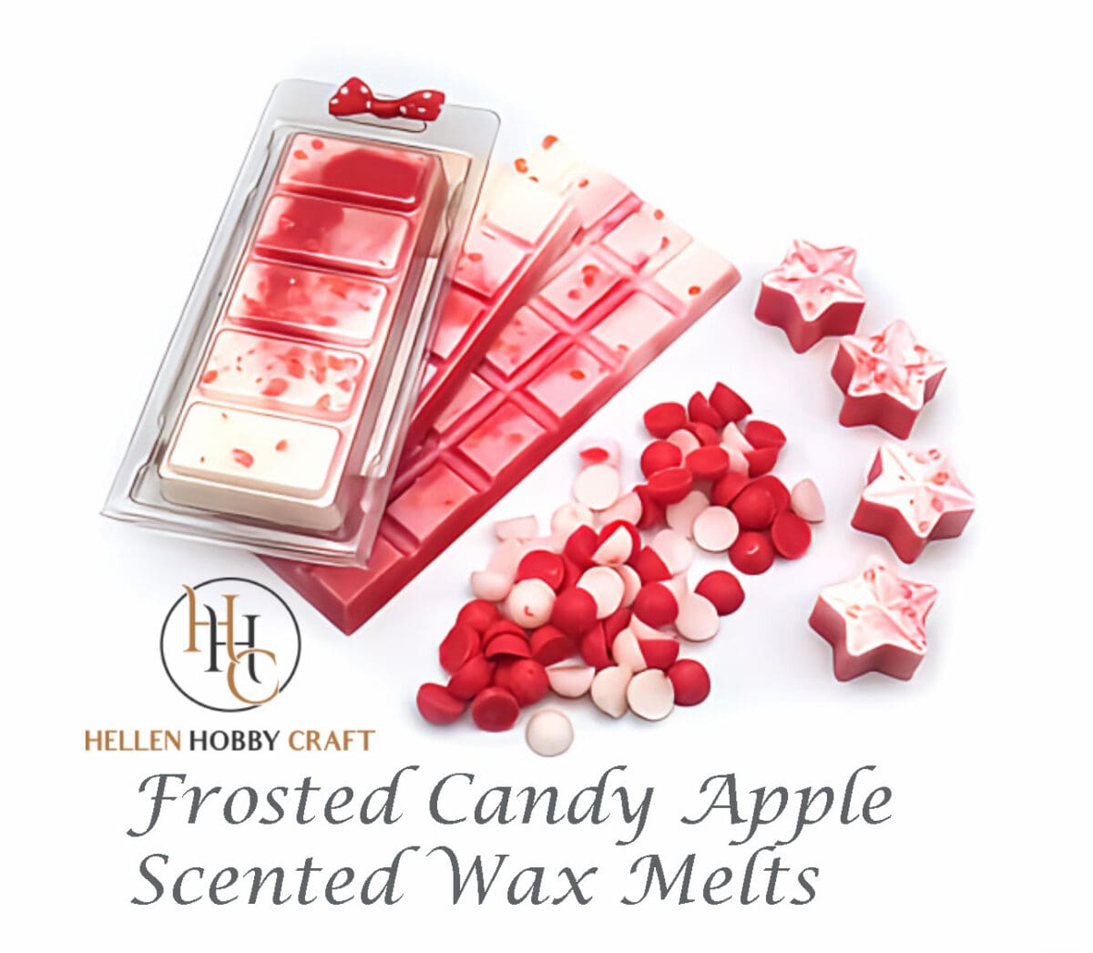Frosted Candy Apple Highly Scented Wax Melts